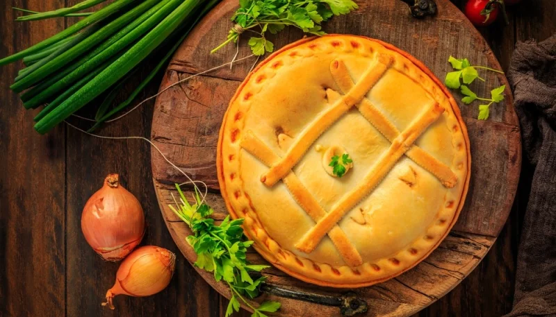 Empanada gallega de verduras