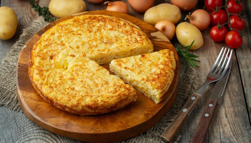 Tortilla de patatas a la española