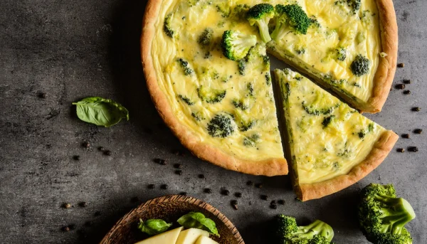 Quiche de brócoli