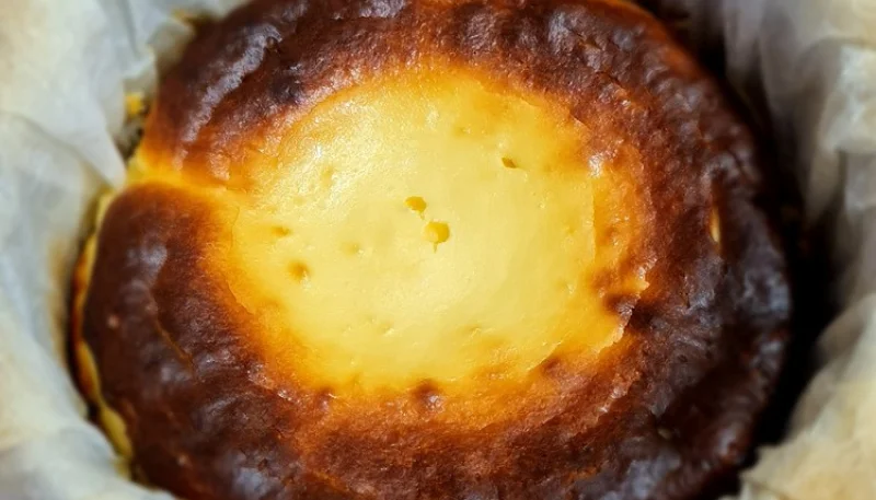 Tarta de queso la Viña vegetal