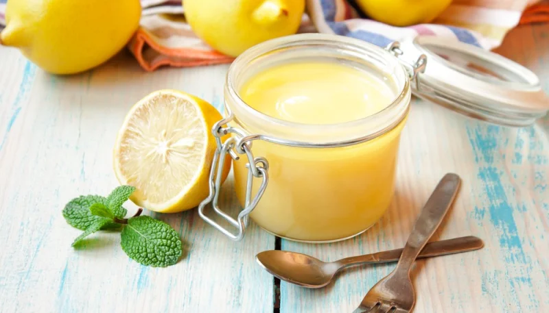 Mousse de limón con miel