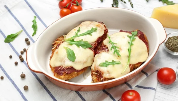 Pollo a la parmesana