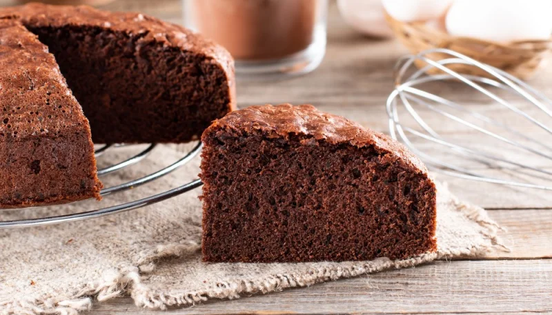 Bizcocho de chocolate con mascarpone