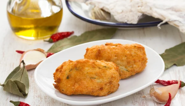 Croquetas de bacalao desmigado