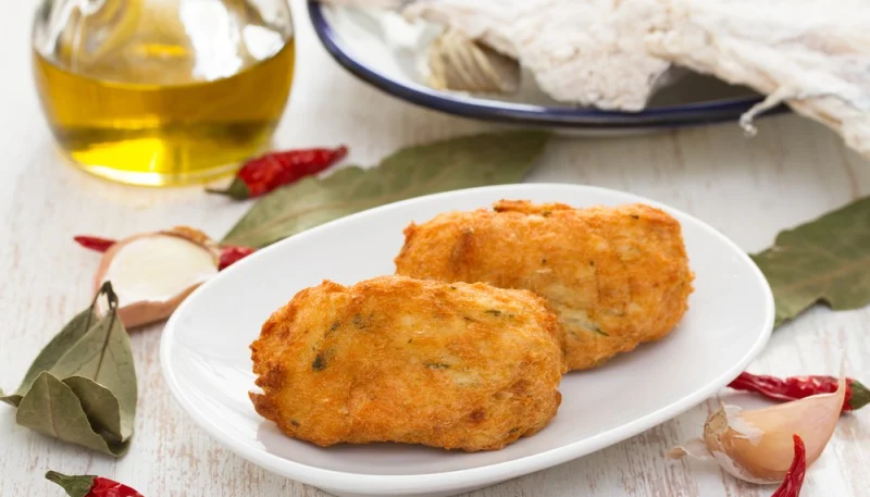 Croquetas de bacalao desmigado