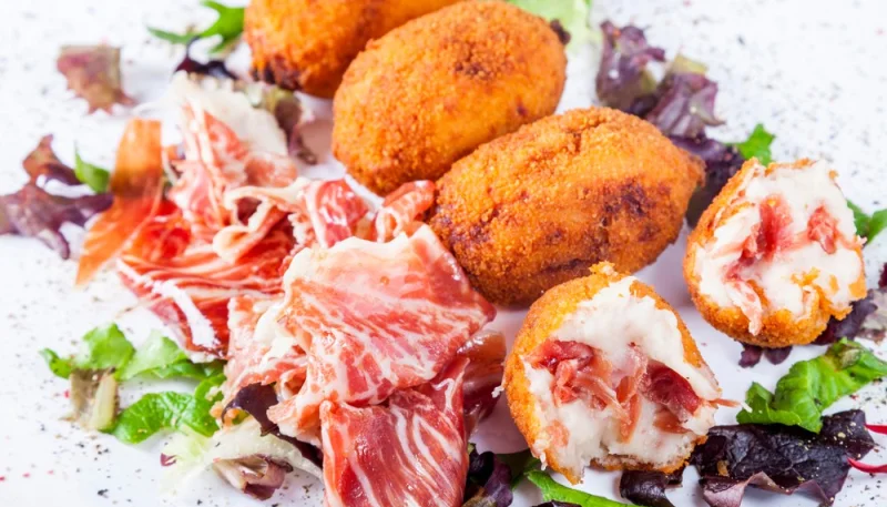 Croquetas de jamón ibérico