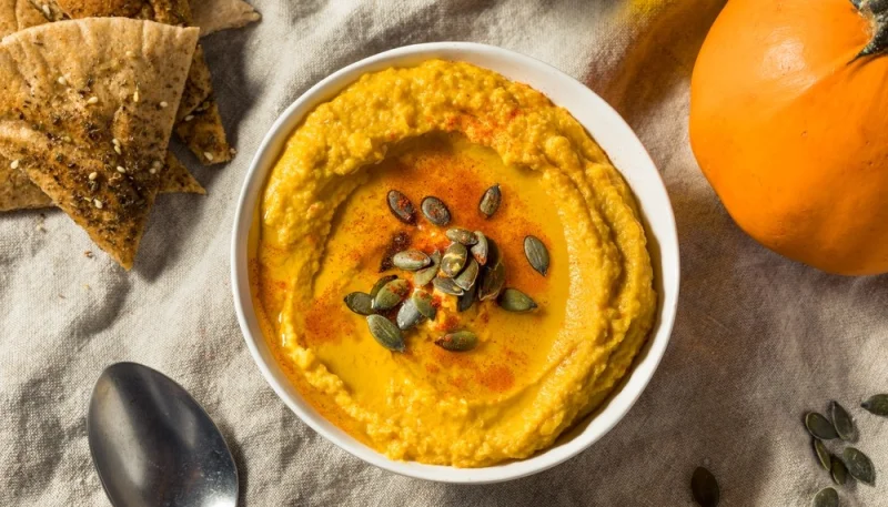 Hummus de calabaza asada