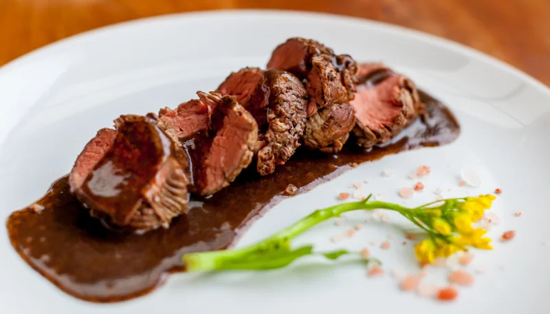 Solomillo con glaseado