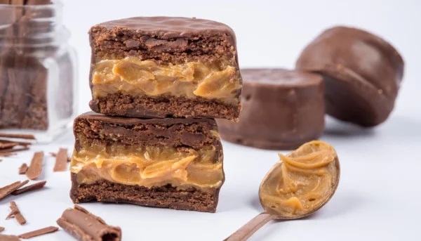 Alfajores de chocolate