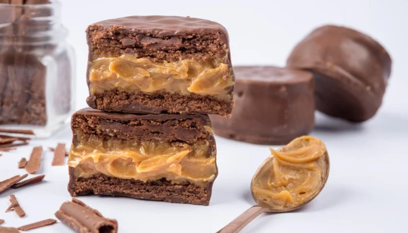 Alfajores de chocolate