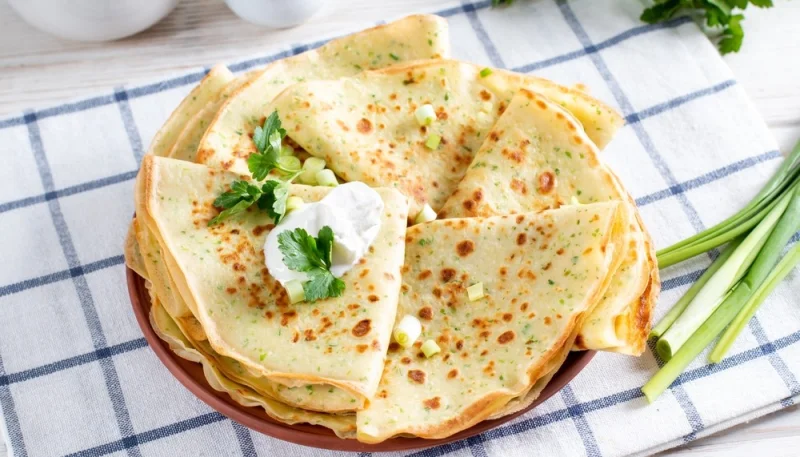 Crepes de coliflor sin harina