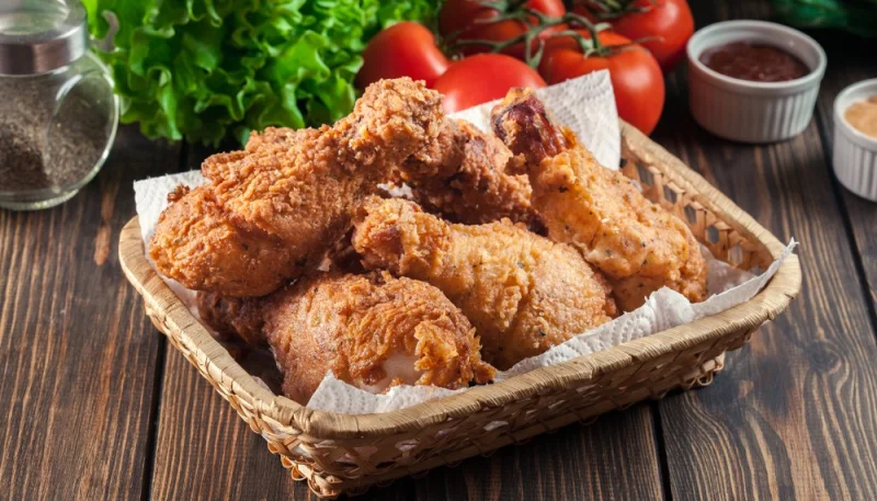Pollo frito súper crujiente al estilo KFC